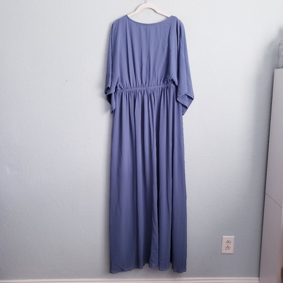 Baltic Born Kia Kimono Whisper Blue Maxi Dress - Picture 4 of 5